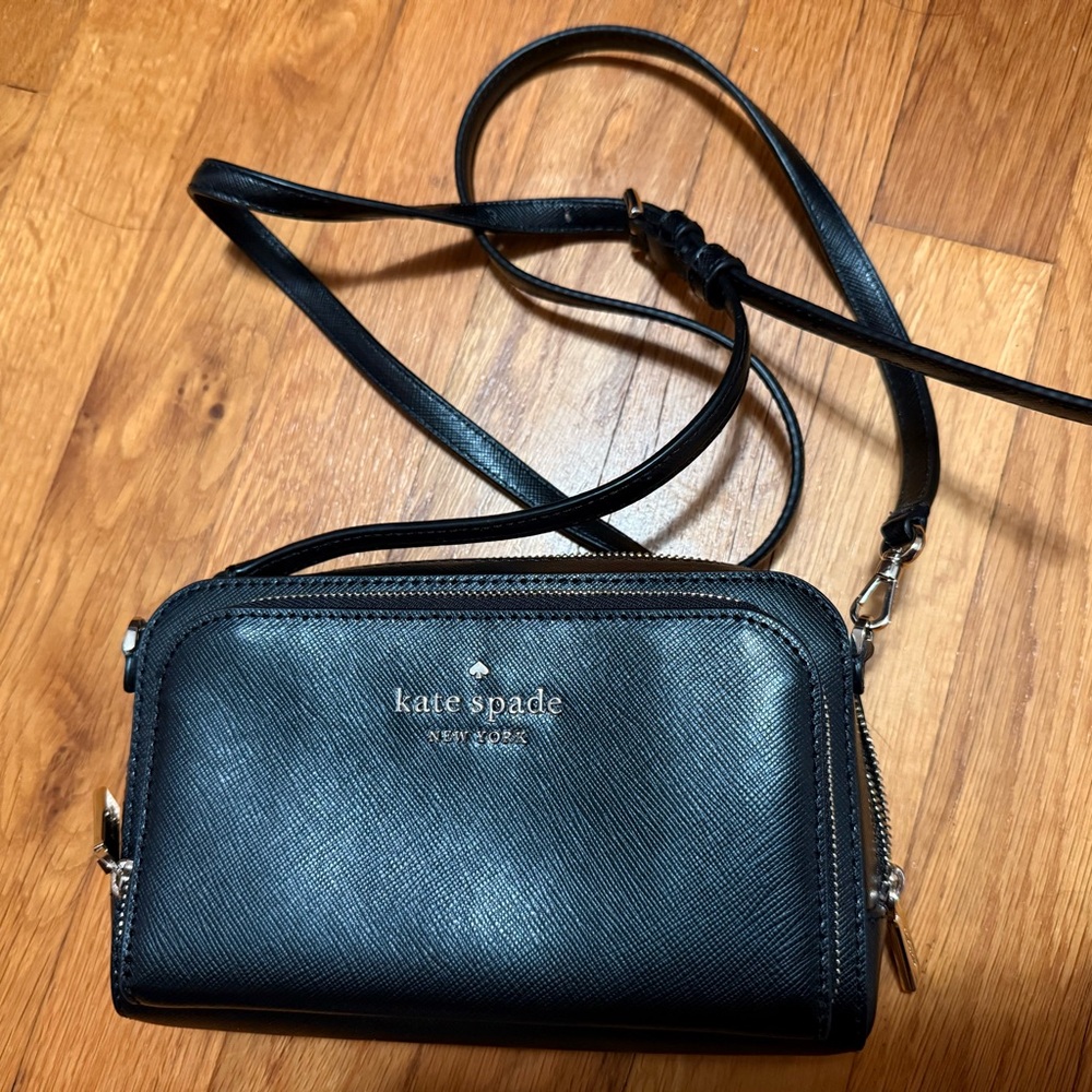 Kate Spade Elegant Black Crossbody Bag